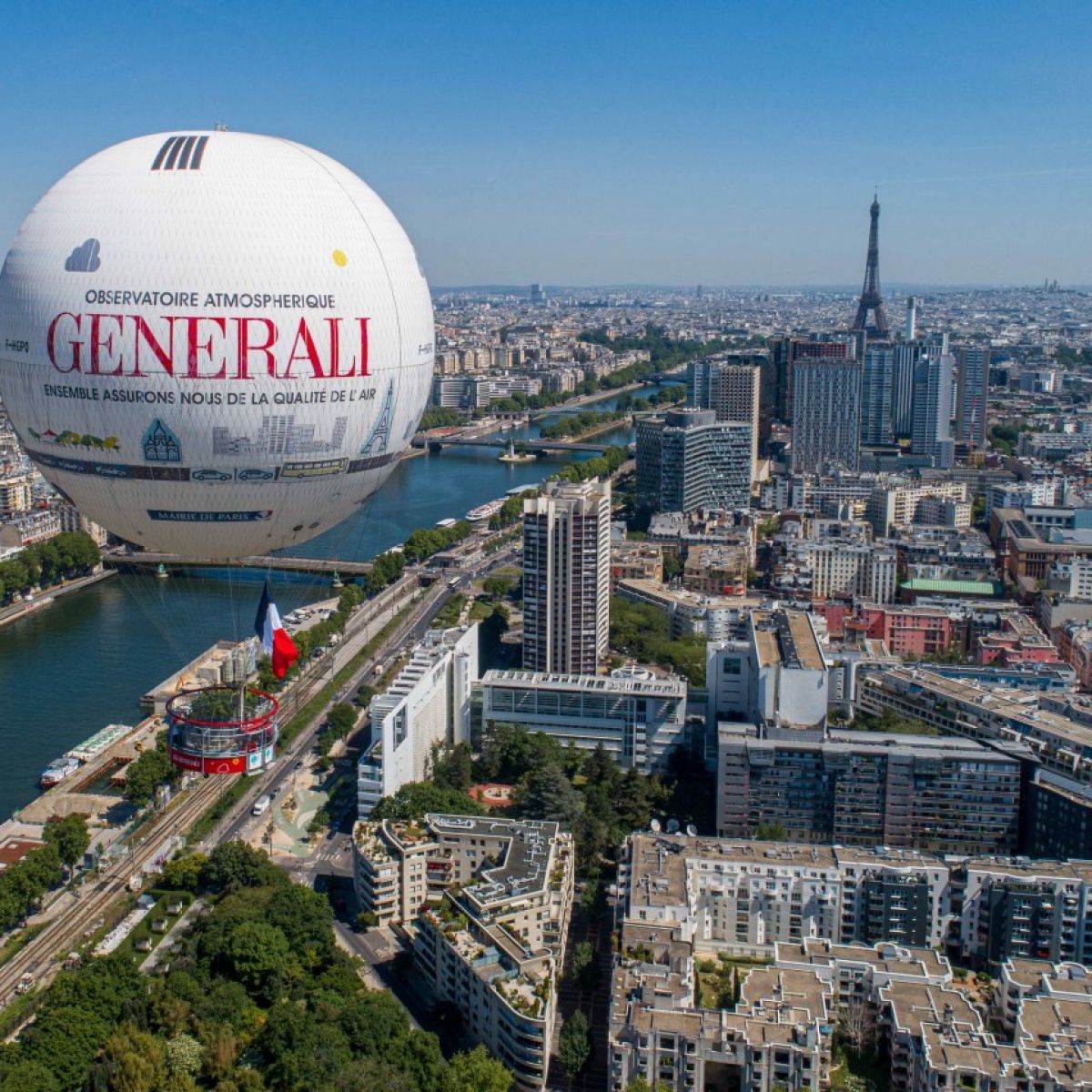 Le Ballon GENERALI de Paris : Vols scientifiques